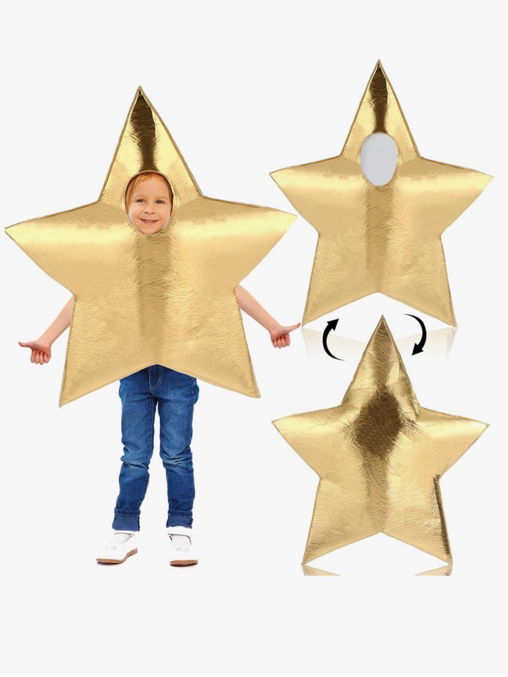 Shiny Gold Star Costume